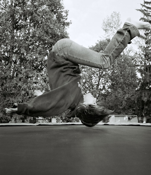 Jess on Trampoline