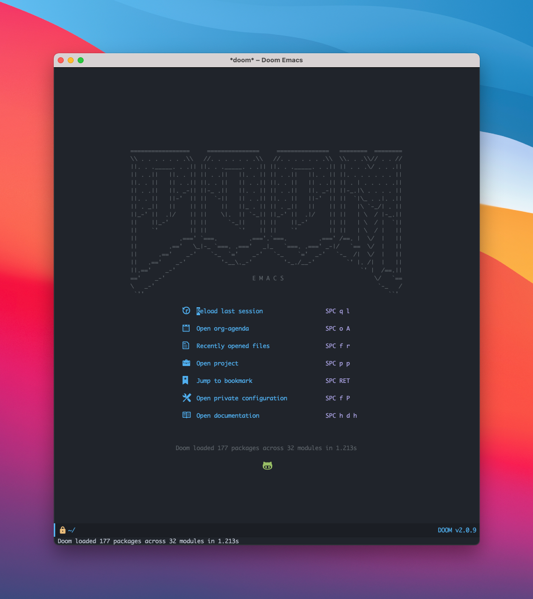 Doom Emacs from scratch