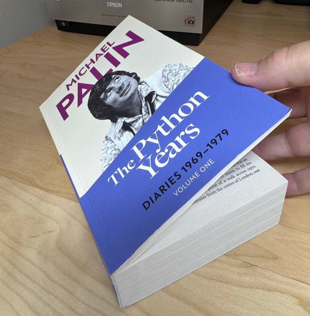 Michael Palin The Python Years book