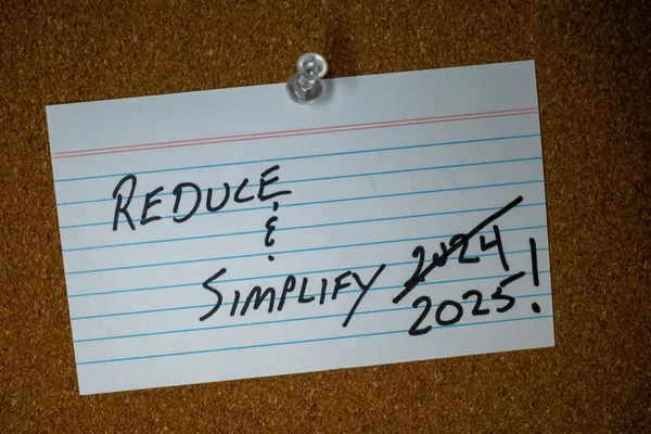 Reduce & Simplify - Redux 2025
