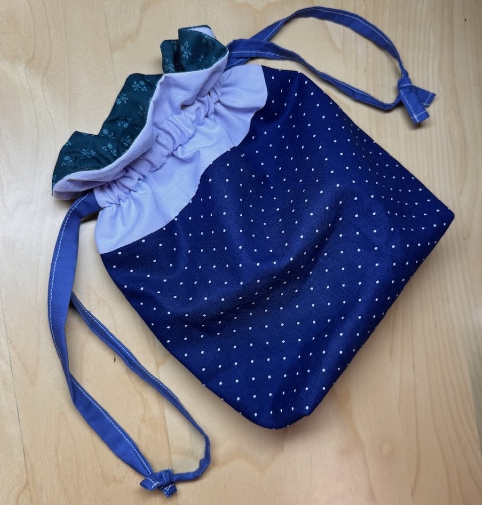 Week 2: A drawstring bag