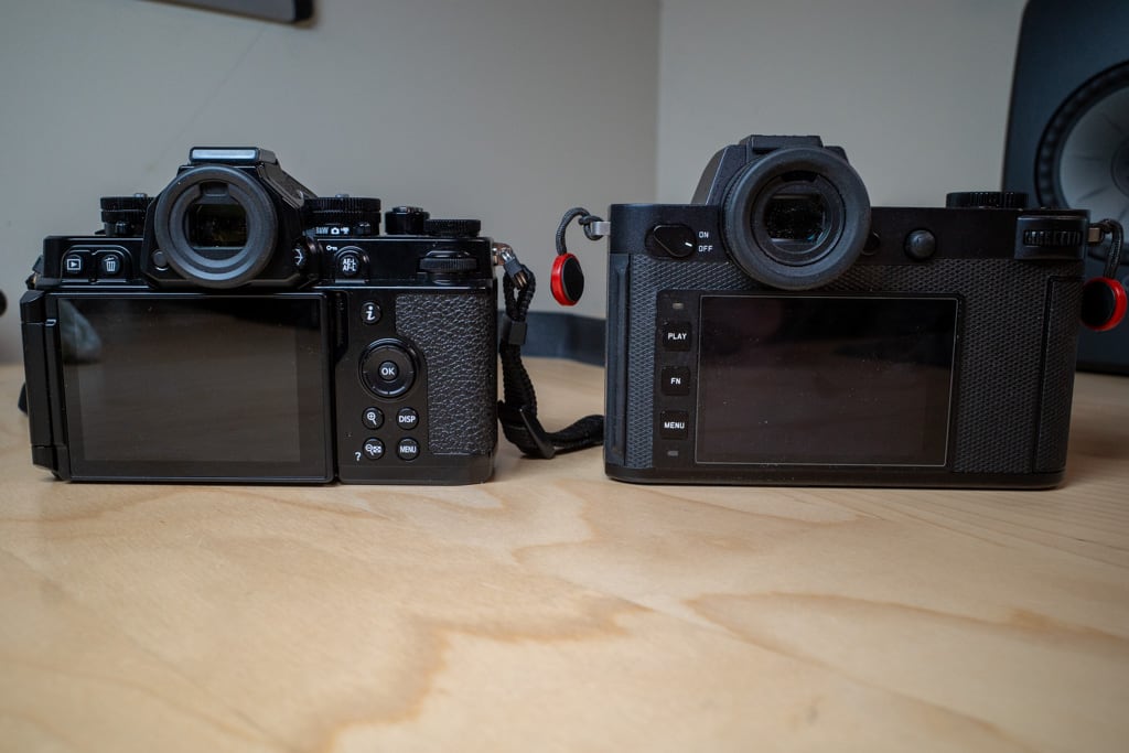 Nikon Zf and Leica SL2