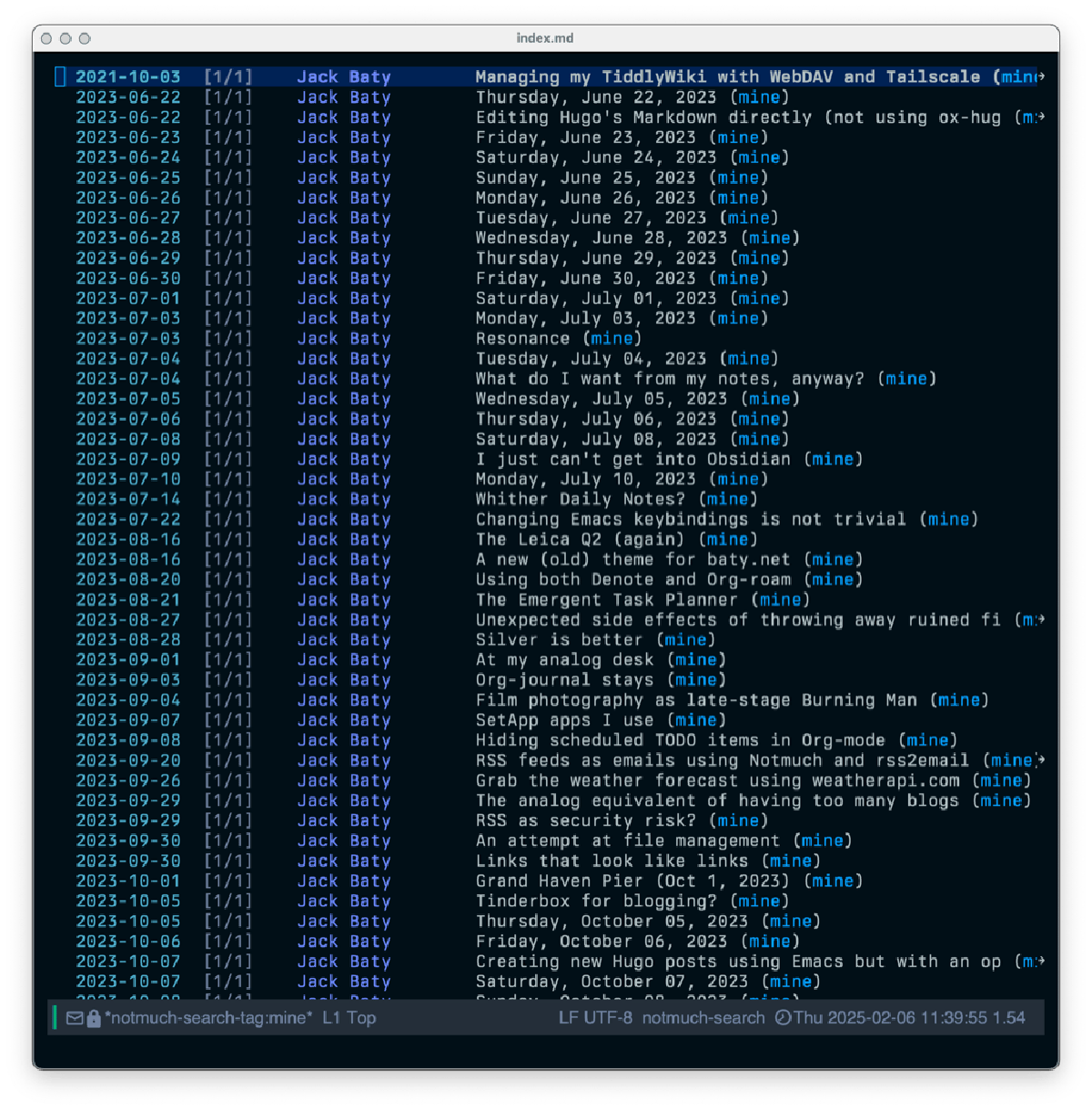 Turning Markdown files into emails